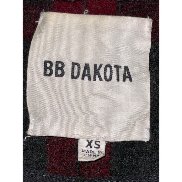 BB Dakota by Steve Madden Wool Blend‎ Coat - Size XS - Very Cozy, Asymmetric Zip - Picture 6 of 11